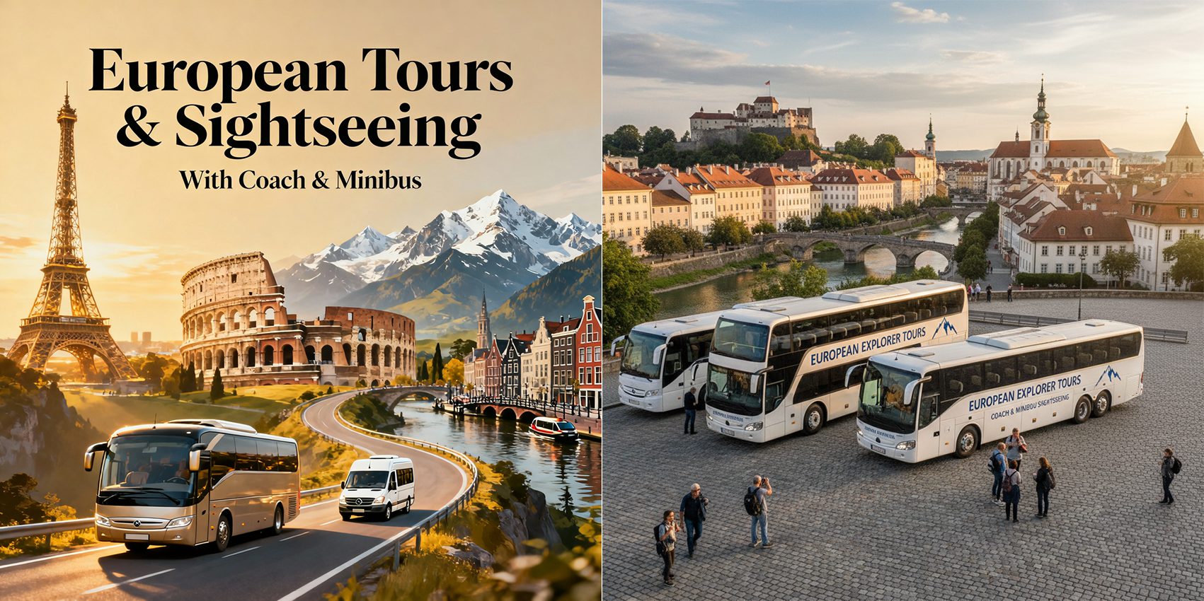 European Tours & Sightseeing with Coach & Minibus