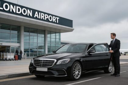 Book executive airport taxis to London Heathrow, Gatwick, Stansted, Luton & City Airport from £45 one way. Fixed prices, luxury cars, professional chauffeurs & flight tracking. Reserve online now.